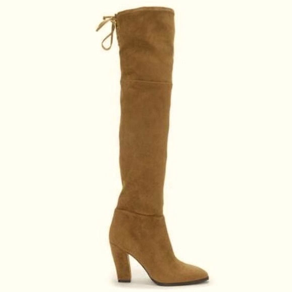 Vince Camuto Tapley Vintage Brown Over the Knee Round Toe Boots Sz5.5M NWOB - Picture 3 of 11